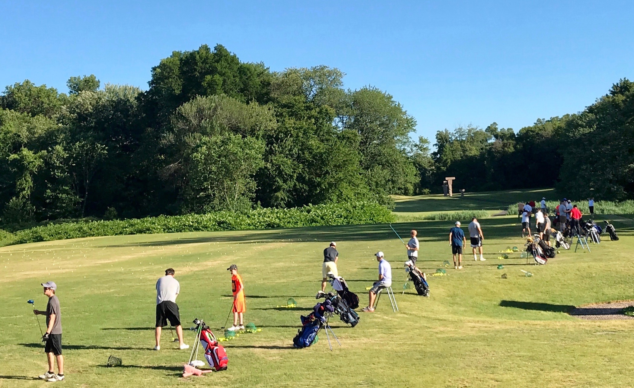 Gillette Ridge practice range 1