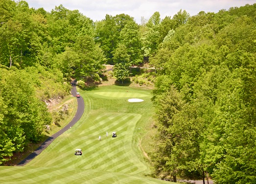 Connestee Falls 11th from tee