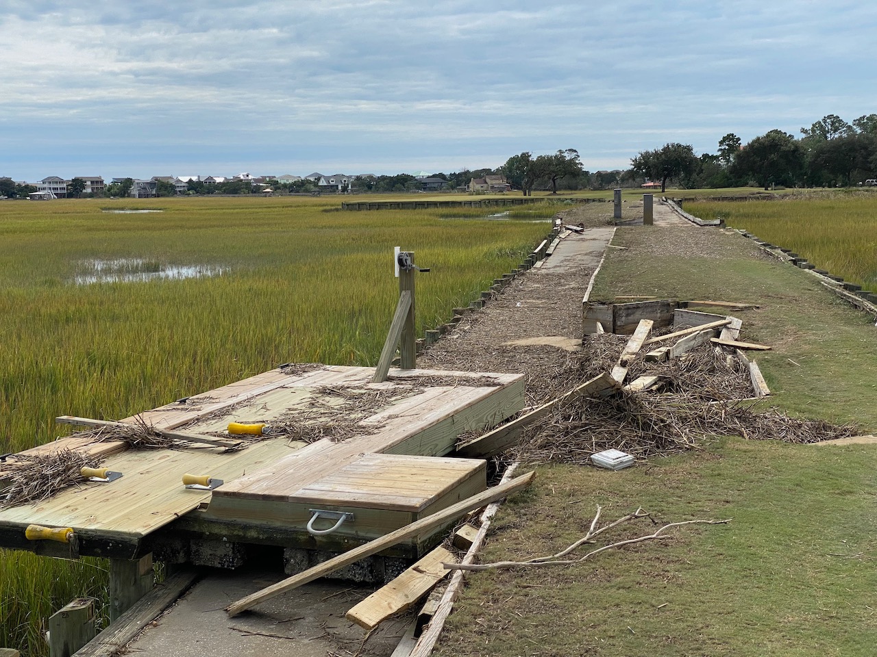 Pawleys Island damage after hurricane Ian